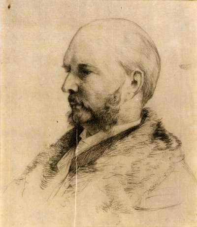 Portrét Roberta Hoea od J. Alden Weir