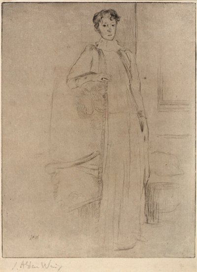 Stojící obrázek č. 1 od J. Alden Weir