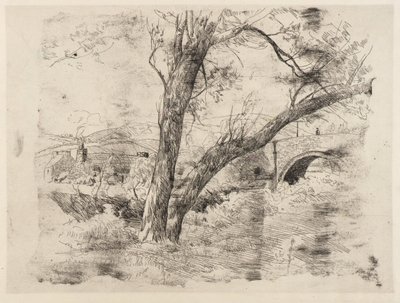 Sulby Glen - ostrov Man od J. Alden Weir