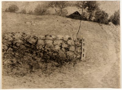 Pozemek se stodolou od J. Alden Weir