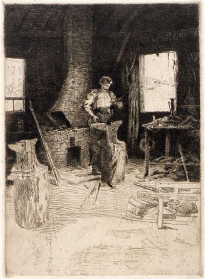 Kovárna od J. Alden Weir