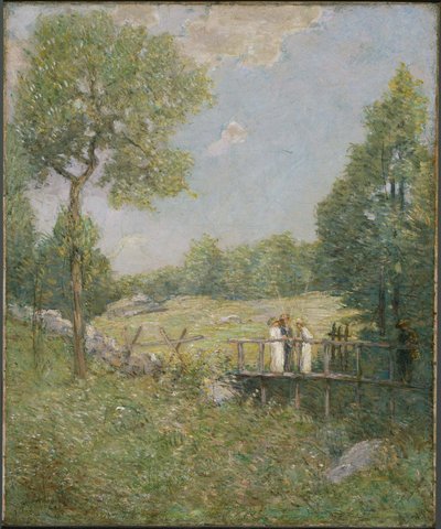Rybářská společnost od J. Alden Weir