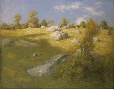 Pastvina na náhorní plošině od J. Alden Weir