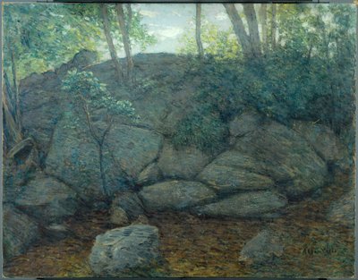 Lesní kameny od J. Alden Weir