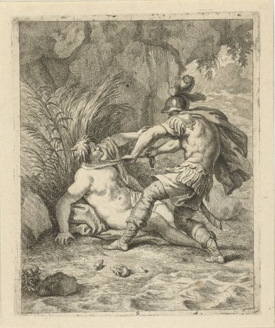 Peleus pomstí Thetis Scènes uit het leven van Achilles (název série) The Life and Death of Achilles (název série) od J. Alexander Janssens