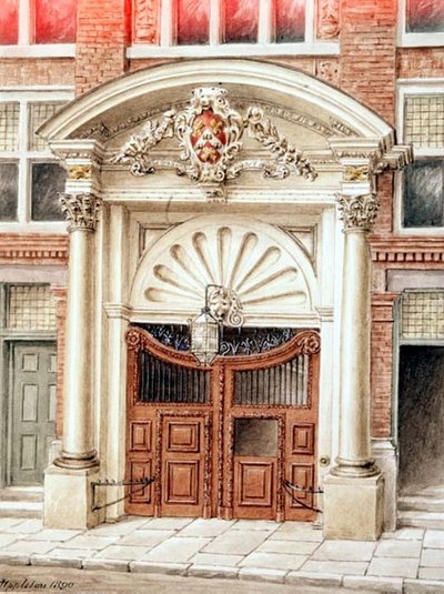 Brána do Brewers Hall v Addle Street, City of London od J. Appleton