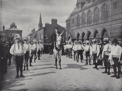 Knutsford May Day Festival, Morris Dancers od J. Benjamin Stone