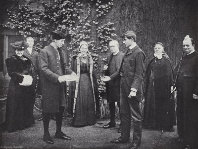 Ve Westminsterské škole se hází palačinky, vítěz dostává svou Guineu od J. Benjamin Stone
