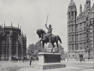 Socha Richarda I od J. Benjamin Stone