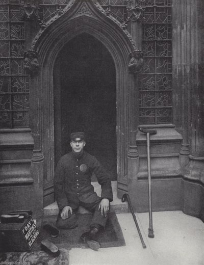 Bootblack Dolní sněmovny od J. Benjamin Stone