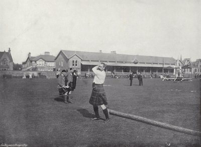 The Inverness Gathering, házení kladivem od J. Benjamin Stone