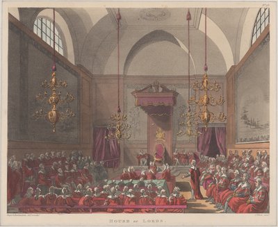 Sněmovna lordů, 1808., 1808. od J. Bluck