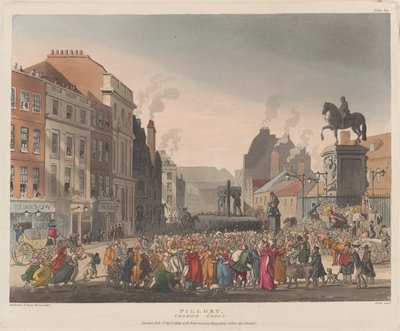 Pranýř, Charing Cross, 1. dubna 1809, 1. dubna 1809. od J. Bluck