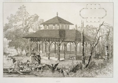 Úkryt, kolem roku 1880 od J. Boussard