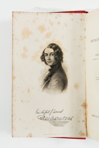 Rytina Charlese Dickense v Novém duchu doby 1844 (rytina) od J. C. Armytage