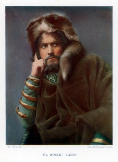 Robert Taber , herec, 1901. od J Caswall Smith
