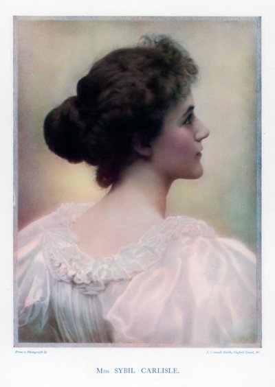 Sybil Carlisle , herečka, 1901. od J Caswall Smith