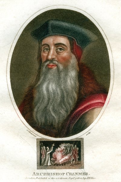 Arcibiskup Cranmer, 1816. od J. Chapman