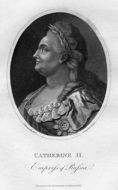 Kateřina Veliká, císařovna Ruska, 1826. od J. Chapman