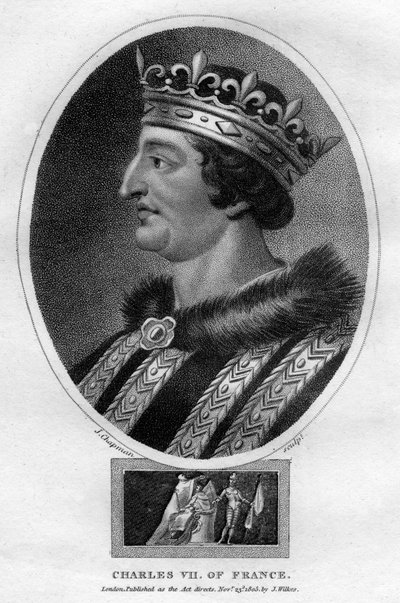 Charles VII, král Francie, 1805. od J. Chapman