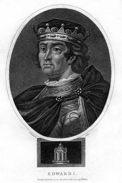Edward I. Anglický, 1804. od J. Chapman
