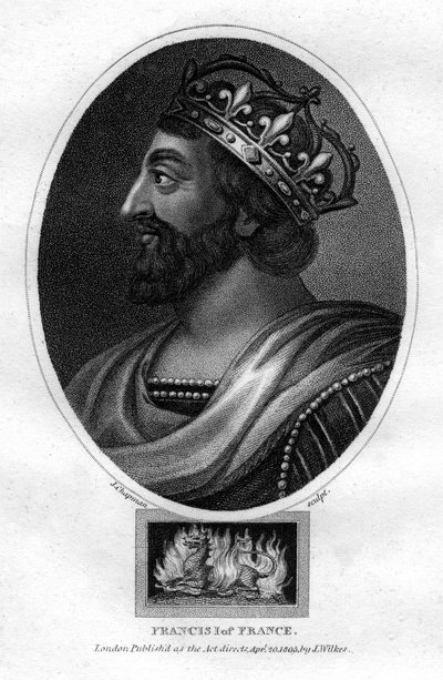 František I., král Francie, 1805. od J. Chapman