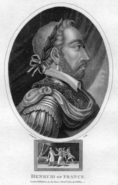 Jindřich III., francouzský král, 1804. od J. Chapman