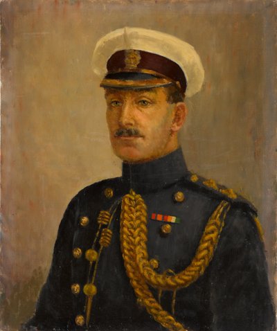 Poručík Charles Cecil Rowe Murphy, štáb indické armády od J. Chapman