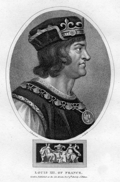 Ludvík XII., král Francie, 1805. od J. Chapman