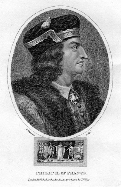 Filip II., francouzský král, 1805. od J. Chapman