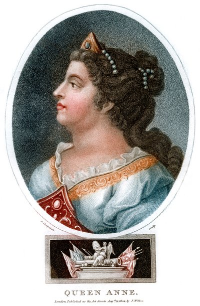 Královna Anna 1665-1714, 1804. od J. Chapman