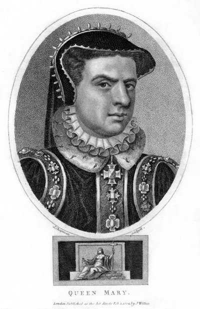 Anglická královna Marie I., 1804. od J. Chapman