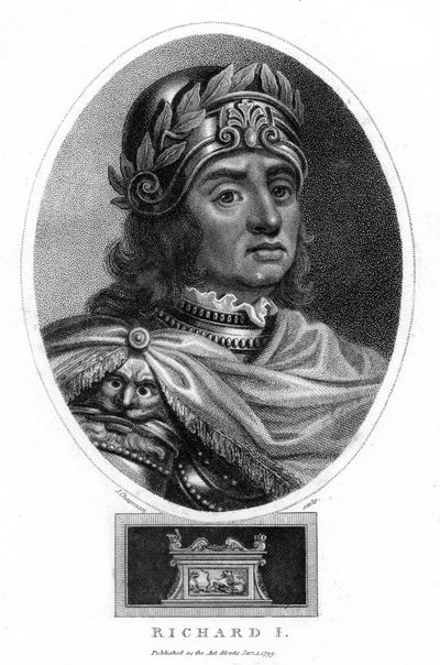 Richard I. anglický král, 1799. od J. Chapman