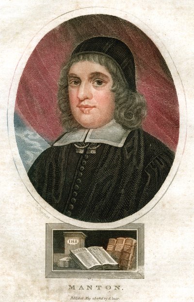Thomas Manton, puritánský duchovní, 1816 od J. Chapman