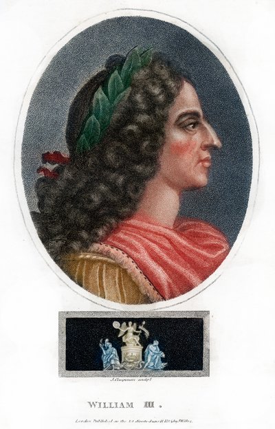 William III, král Anglie, Skotska a Irska, 1804. od J. Chapman