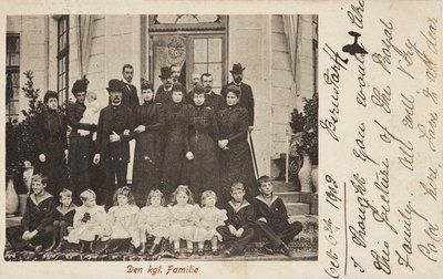 Dánská královská rodina od J. Peterson and Co
