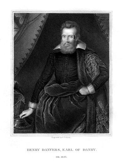 Henry Danvers, hrabě z Danby, 1828. od J. Cochran