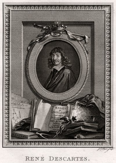 René Descartes, 1775 od J. Collyer