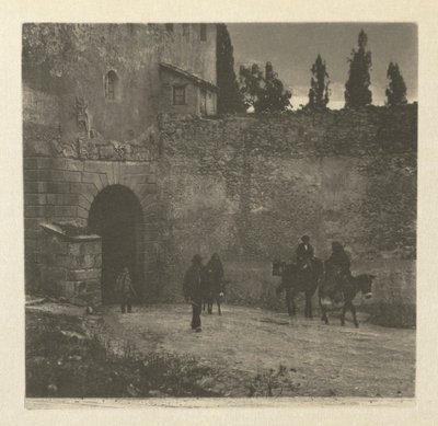 Práce s kamerou: Brána - Segovia od J. Craig Annan