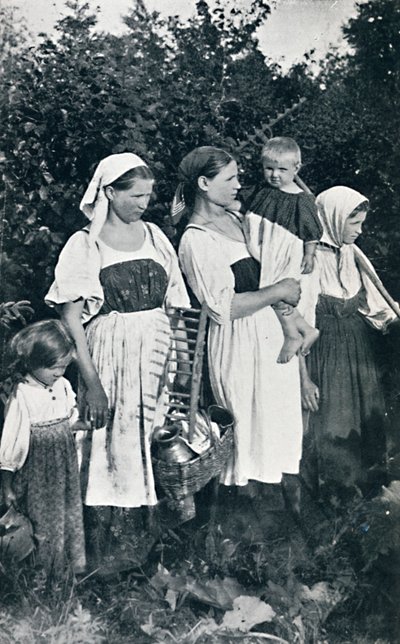 Rolnické typy Velkého Ruska, 1912 od J. Daziaro