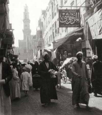 Bazar El Ghoria, Káhira, Egypt, 20. století od J. Dearden Holmes