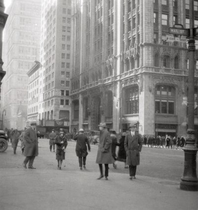 Lower Broadway, New York City, USA, 20. století od J. Dearden Holmes