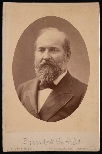 Portrét Jamese Abrama Garfielda 1831-1881, březen 1881. od J F Jarvis