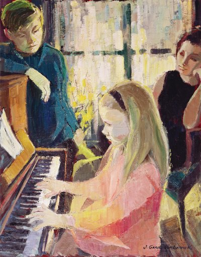 U klavíru od J. Gard-Urbanek