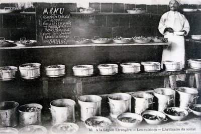 Francouzská cizinecká legie, Sidi Bel Abbes, Alžírsko, 1910. od J. Geiser