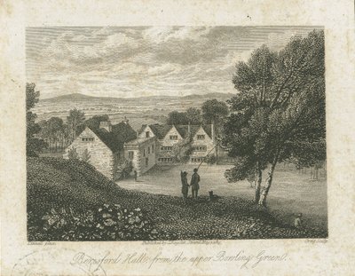 Dovedale - Beresford Hall: ocelorytina, nd [1815] (tisk) od J. Greig