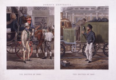 „Řidič roku 1832“ a „Řidič roku 1852“ od J Harris