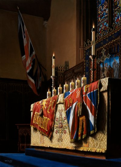 1 Velšská garda, 2000-16 (olej na plátně) od J Hugh L Beattie