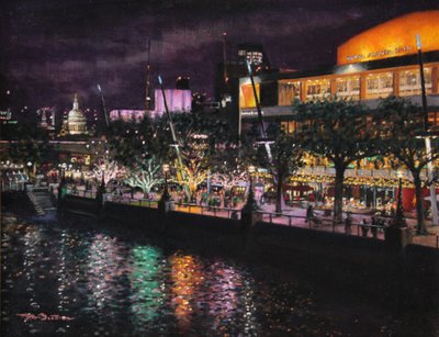 Festivalový sál, 2000 (olejomalba) od J Hugh L Beattie