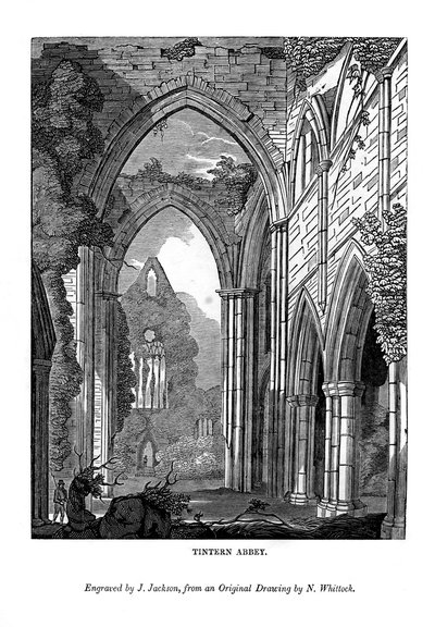 Tinternské opatství, 1843 od J. Jackson